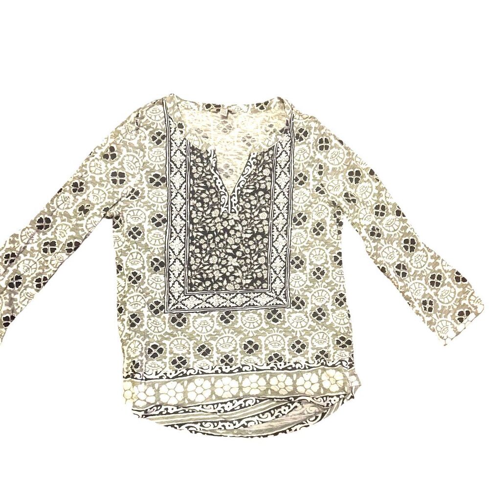 Lucky Brand  Top lucky brand Women's Floral prints sz Med.